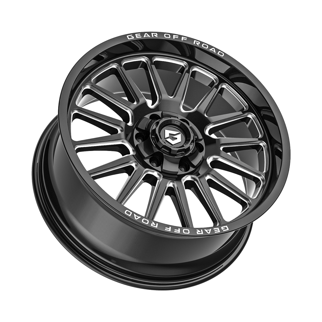 Gear Off Road 764BM 20x10 Cast Aluminum Wheel with 8x170 Bolt Pattern and -19 Offset