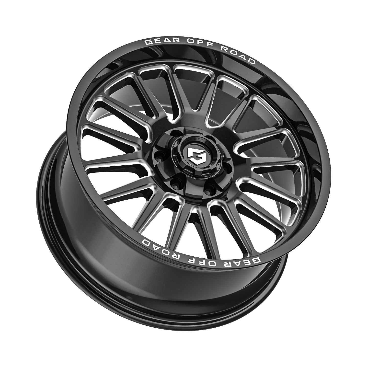 Gear Off Road 764BM 20x10 Cast Aluminum Wheel with 8x170 Bolt Pattern and -19 Offset