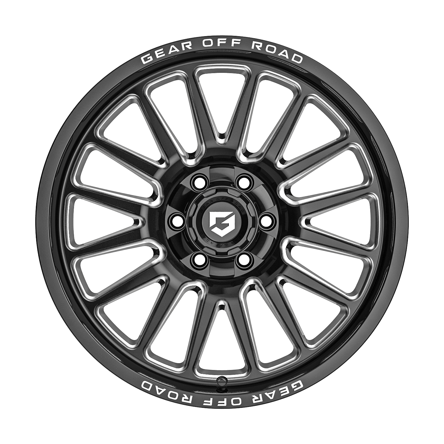 Gear Off Road 764BM 20x10 Cast Aluminum Wheel with 8x170 Bolt Pattern and -19 Offset