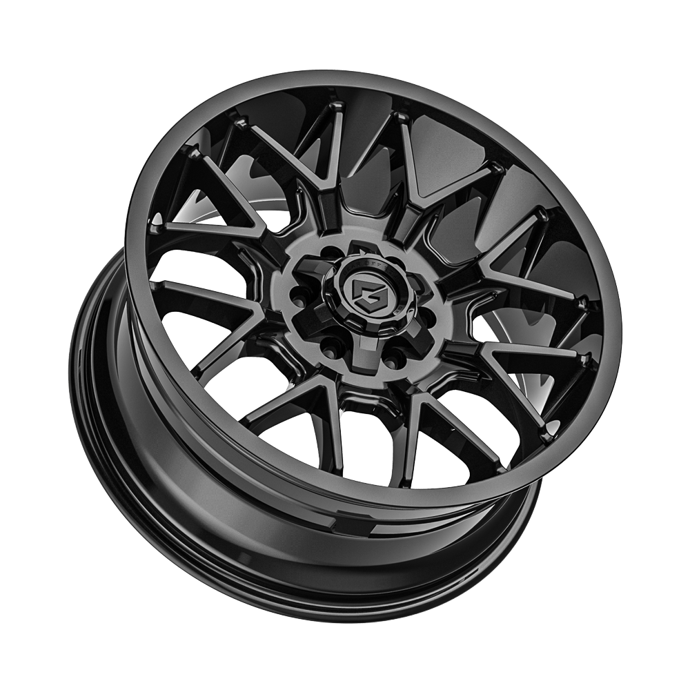 Gear Off Road 768B 20x9 Cast Aluminum Wheel with 8x170 Bolt Pattern and +18 Offset
