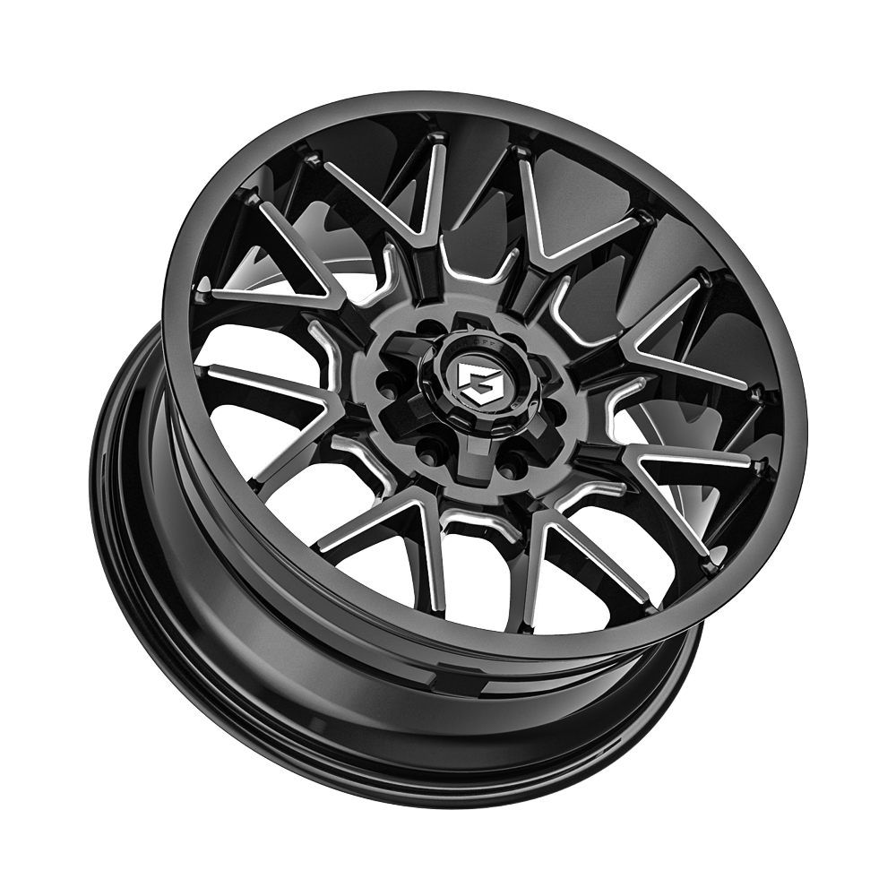 Gear Off Road 768BM 20x9 Cast Aluminum Wheel with 5x4.50 / 5x5.00 Bolt Pattern and +0 Offset