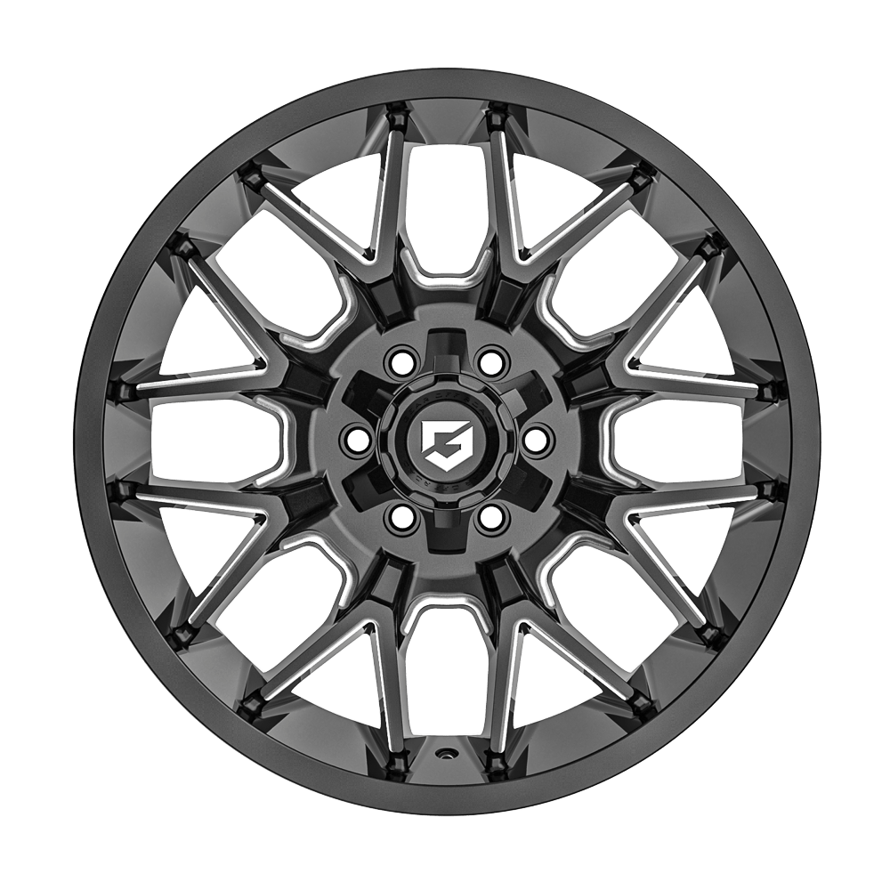 Gear Off Road 768BM 20x9 Cast Aluminum Wheel with 5x4.50 / 5x5.00 Bolt Pattern and +0 Offset