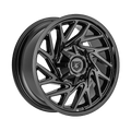 Gear Off Road 769B 18x9 Cast Aluminum Wheel with 5x5.50 and 5x150 Bolt Patterns, +18mm Offset