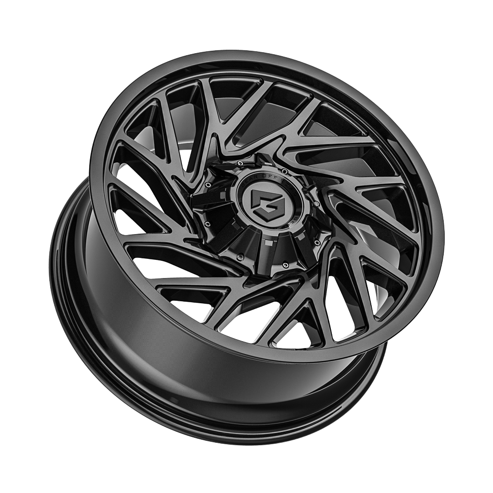 Gear Off Road 769B 18x9 Cast Aluminum Wheel with 5x5.50 and 5x150 Bolt Patterns, +18mm Offset