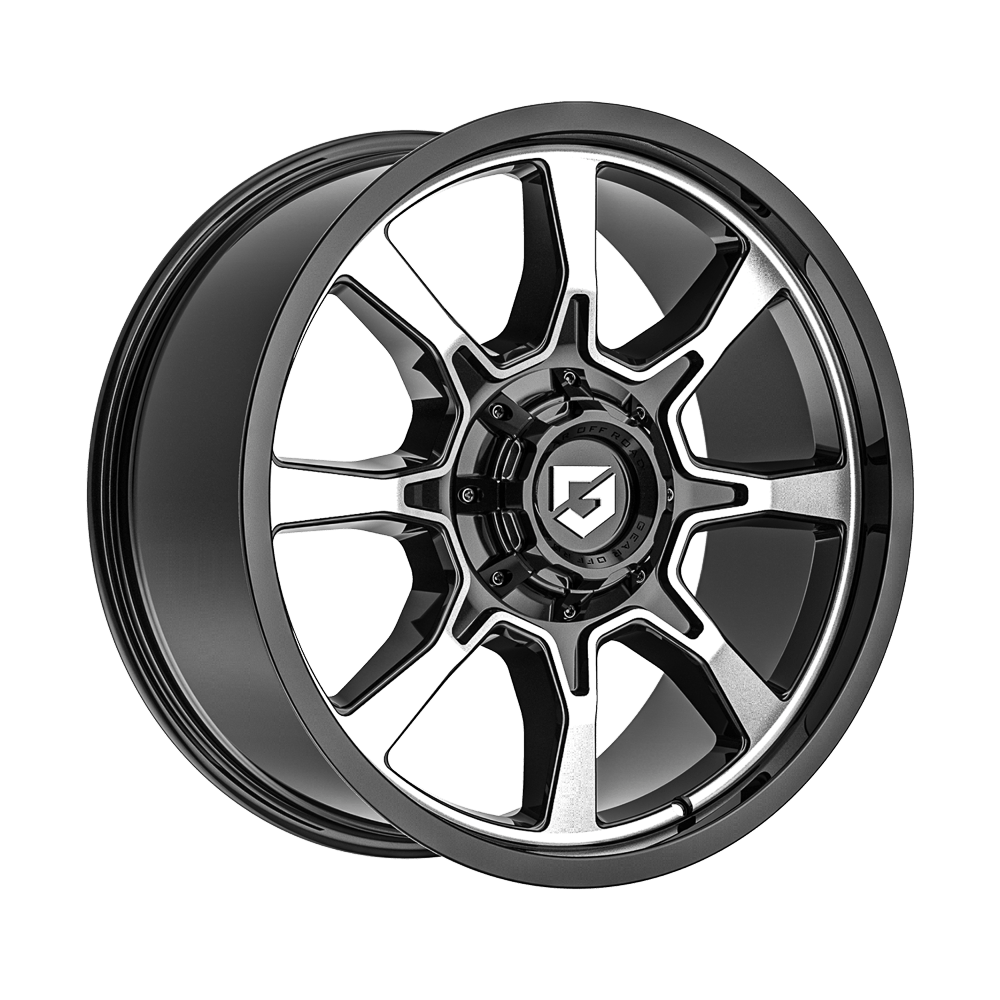 Gear Off Road 772MB 20x9 Cast Aluminum Wheel with 6x135 / 6x5.50 Bolt Pattern and +18 Offset