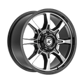 Gear Off Road 772MB 20x9 Cast Aluminum Wheel with 6x135 / 6x5.50 Bolt Pattern and +18 Offset