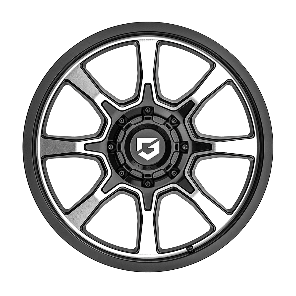 Gear Off Road 772MB 20x9 Cast Aluminum Wheel with 6x135 / 6x5.50 Bolt Pattern and +18 Offset