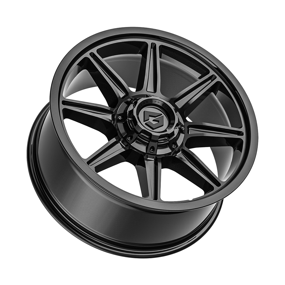 Gear Off Road 773B 17x9 Cast Aluminum Wheel with 5x135 and 5x5.50 Bolt Pattern, +00 Offset
