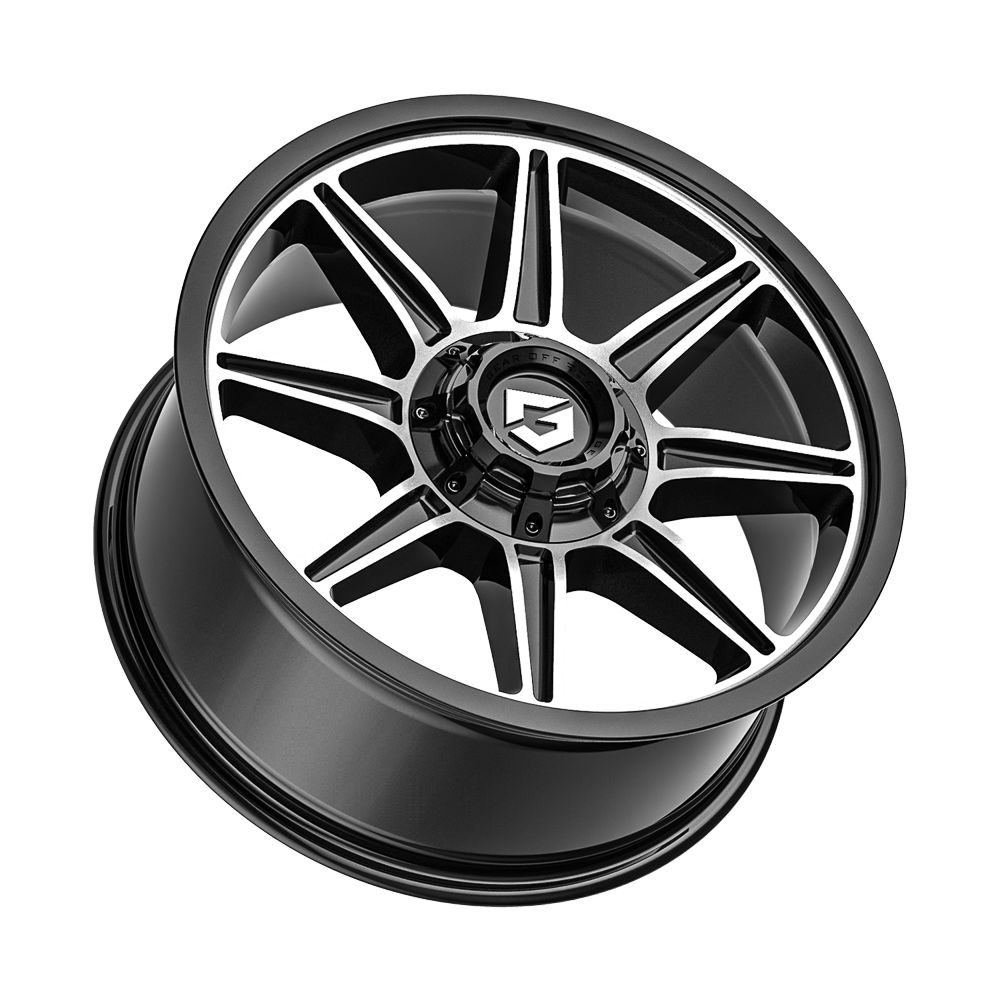 Gear Off Road 773MB  17x9 Cast Aluminum Wheel with 8x6.50 Bolt Pattern and +00 Offset