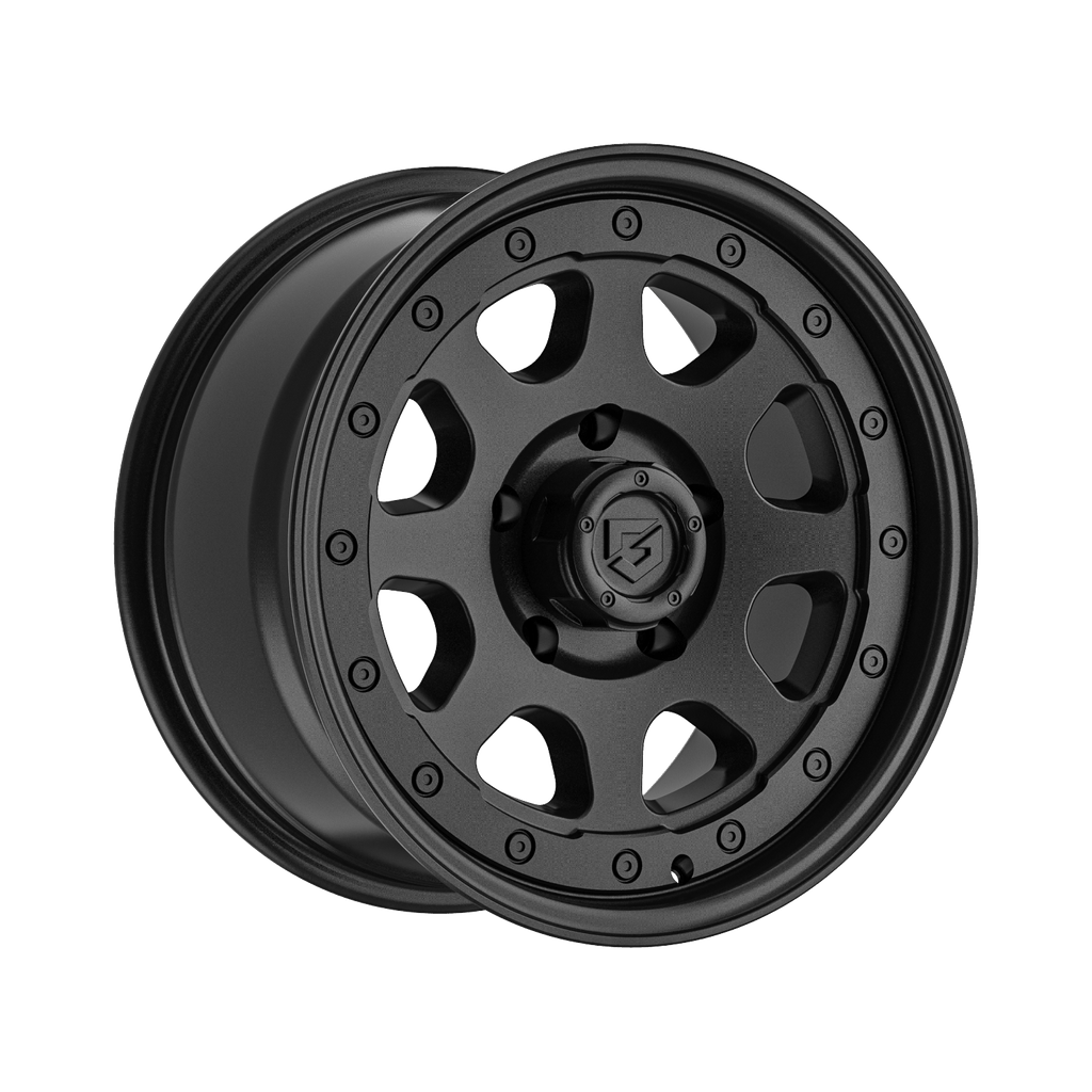 Gear Off Road 774SB 16x8 Cast Aluminum Wheel with 8x170 Bolt Pattern and +0 Offset