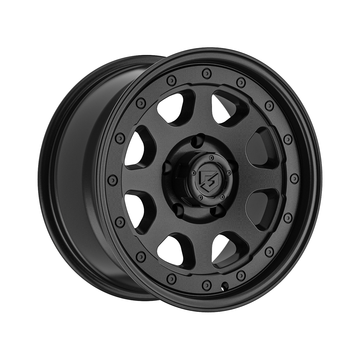 Gear Off Road 774SB 16x8 Cast Aluminum Wheel with 8x170 Bolt Pattern and +0 Offset