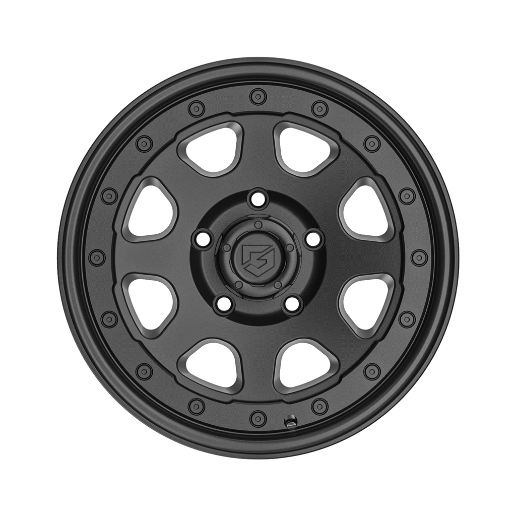 Gear Off Road 774SB 16x8 Cast Aluminum Wheel with 8x170 Bolt Pattern and +0 Offset