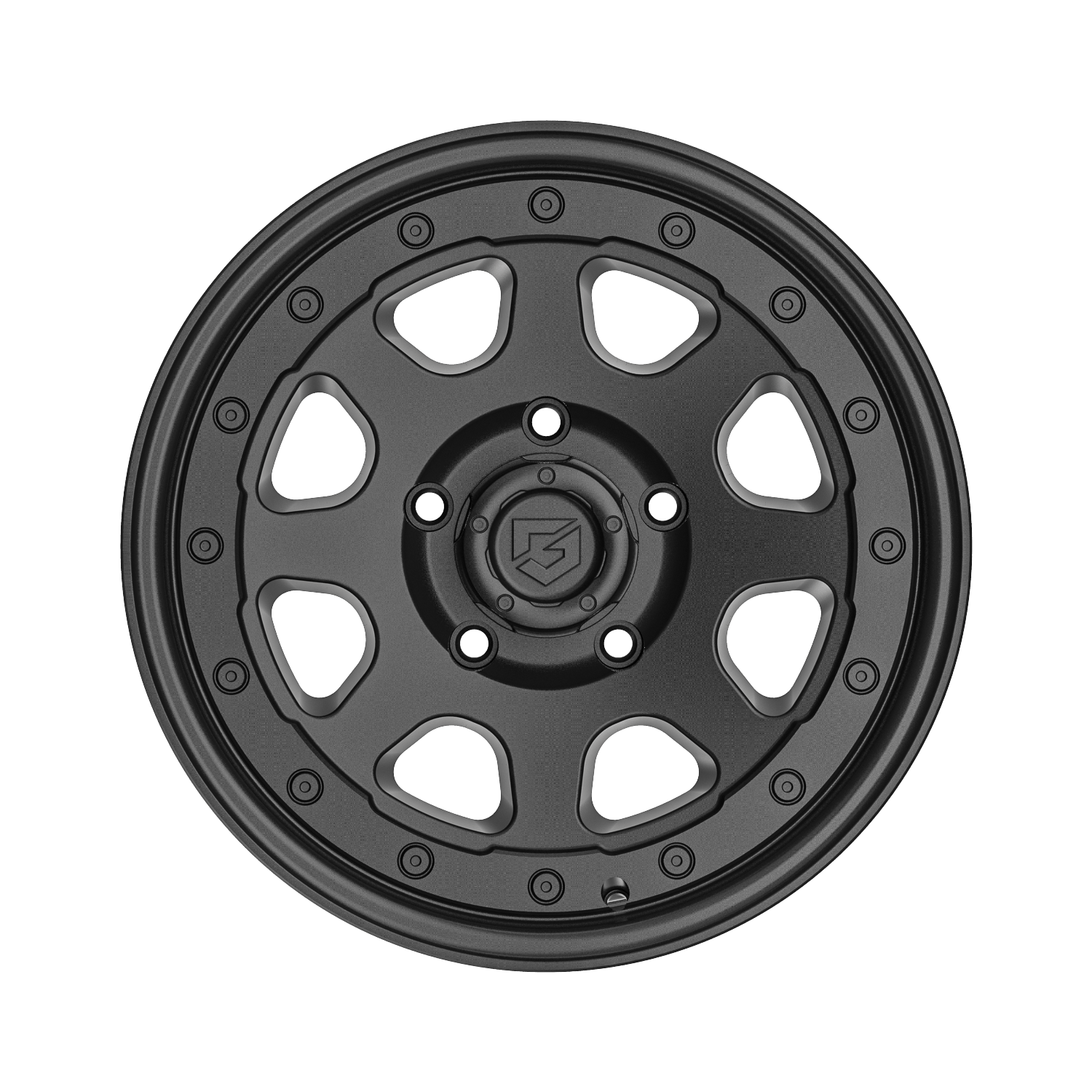 Gear Off Road 774SB 16x8 Cast Aluminum Wheel with 8x170 Bolt Pattern and +0 Offset
