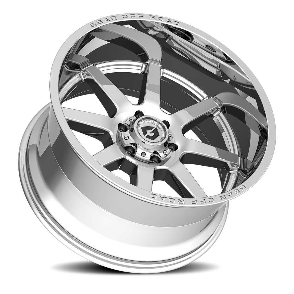 Gear Off Road 762C Pivot 18x9 Cast Aluminum Wheel with 6x5.50 Bolt Pattern and +18 Offset