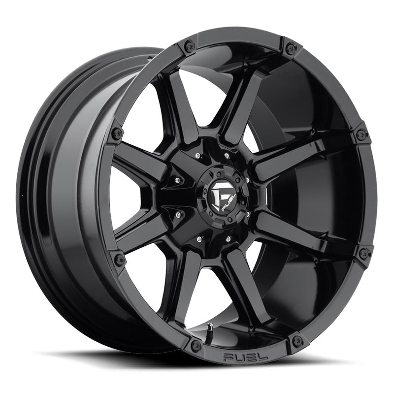 20X10 FUEL D575 COUPLER WHEELS 6X5.5(139.7) & 6X135 -18 Offset
