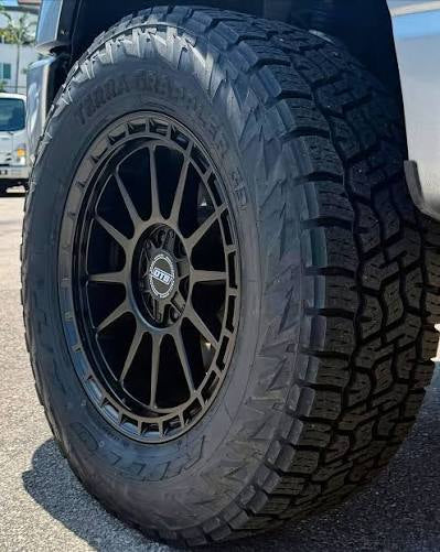 DROPSTAR TRAIL SERIES 606SB WHEELS 5X5.0(127) & 5X5.5(139.7) - SATIN BLACK