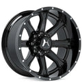 22X12 HARTES METAL 711 STRIKE WHEELS 6X5.5(139.7) & 6X135 -44 Offset