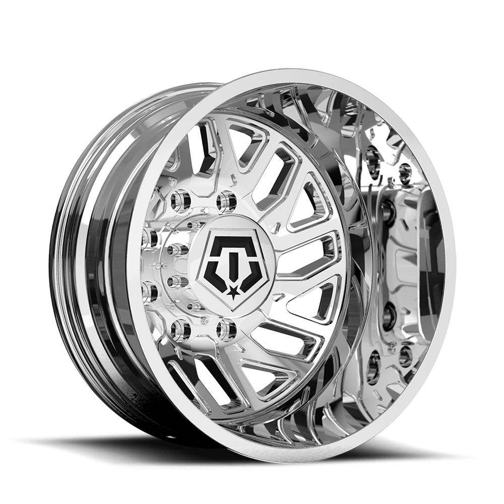 TIS 544C DUALLY WHEELS 8X200 - CHROME - SET OF 6