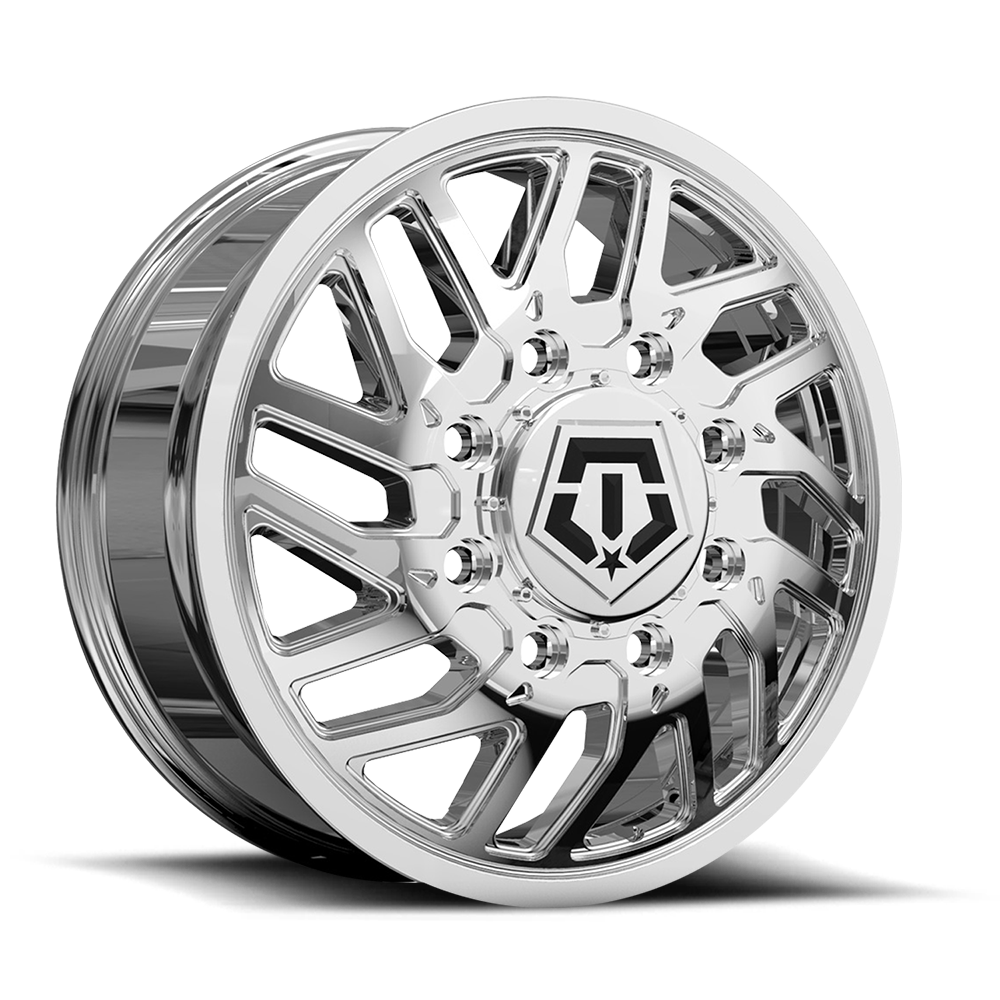 TIS 544C DUALLY WHEELS 8X200 - CHROME - SET OF 6