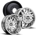 TIS 544C DUALLY WHEELS 8X200 - CHROME - SET OF 6