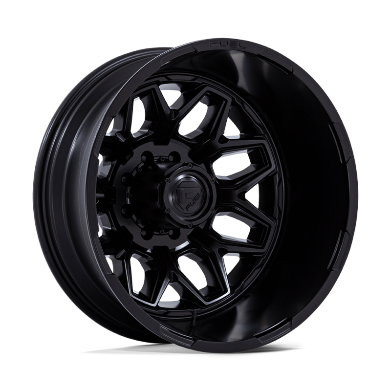 FUEL FLUX D871 DUALLY WHEELS 8X200 - BLACKOUT - SET OF 6