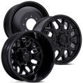 FUEL FLUX D871 DUALLY WHEELS 8X200 - BLACKOUT - SET OF 6