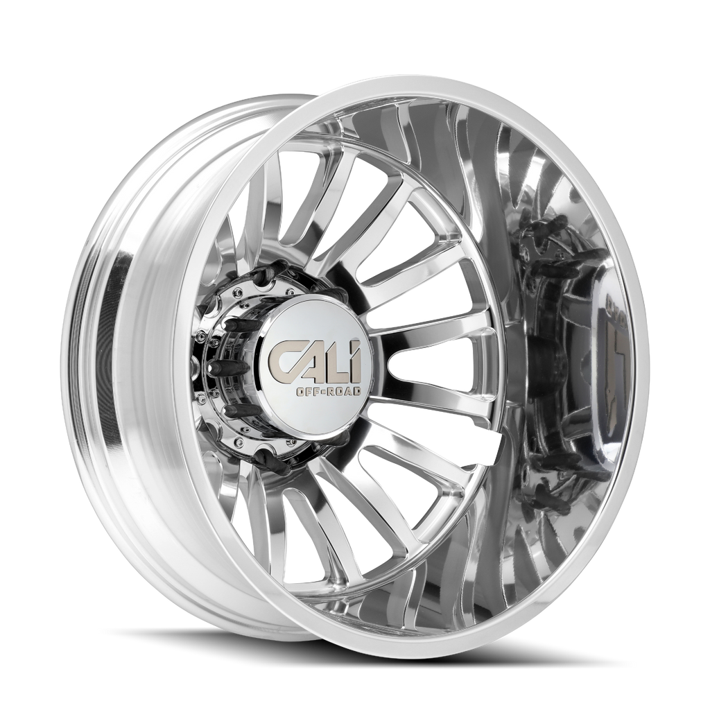 CALI OFF-ROAD SUMMIT 9110 DUALLY WHEELS 8X200 - POLISHED - SET OF 6