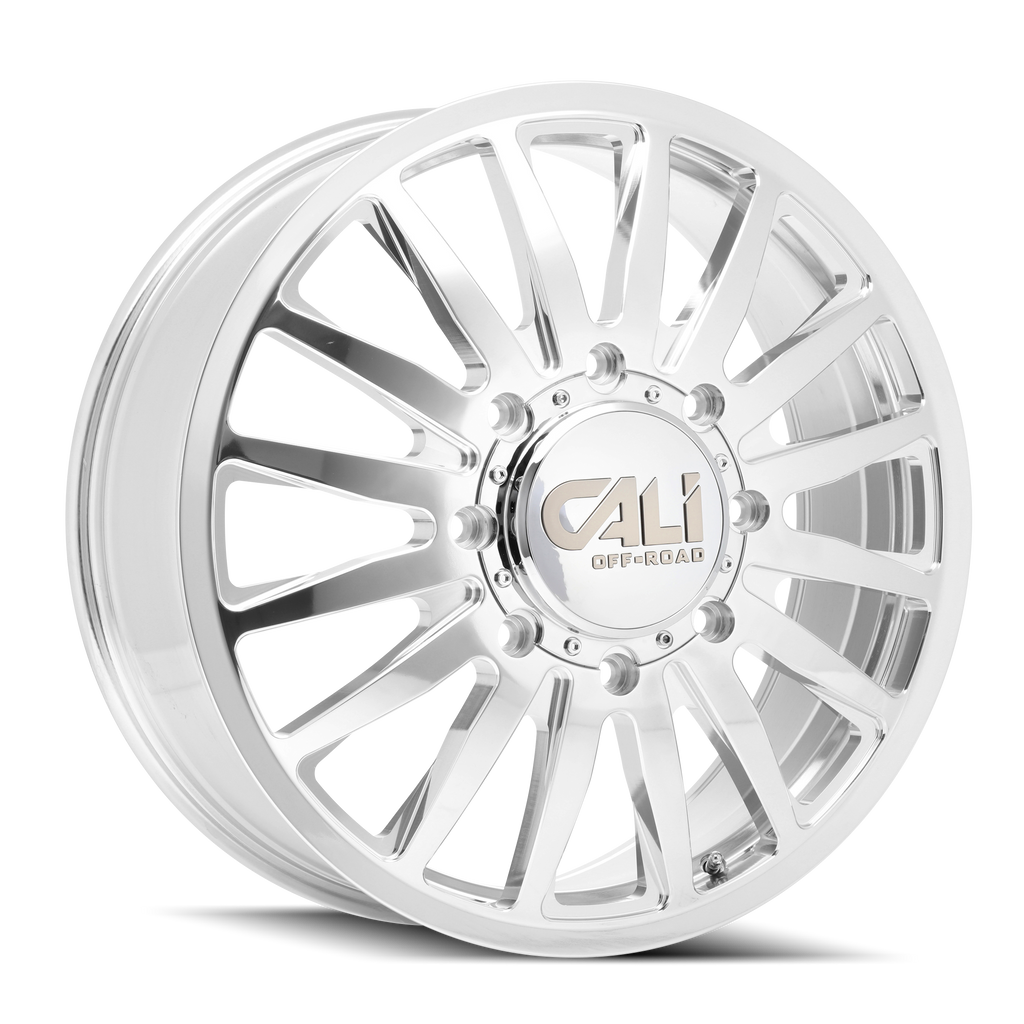 CALI OFF-ROAD SUMMIT 9110 DUALLY WHEELS 8X200 - POLISHED - SET OF 6