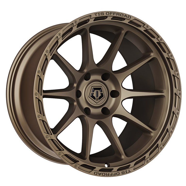 20X9 TIS 563BZ OFF-ROAD WHEELS - 6X5.50 WITH +00 OFFSET - SATIN BRONZE