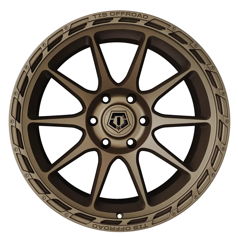 20X9 TIS 563BZ OFF-ROAD WHEELS - 6X5.50 WITH +00 OFFSET - SATIN BRONZE
