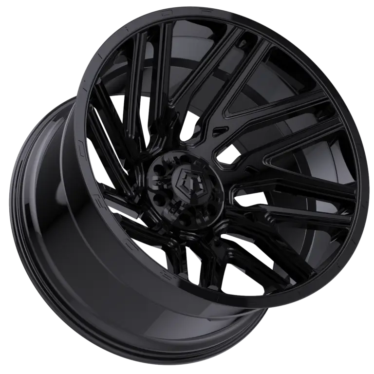 20X10 TIS OFF-ROAD 554B WHEELS 8X6.5(165.1) - GLOSS BLACK
