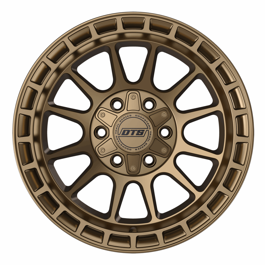 DROPSTAR TRAIL SERIES 606BZ WHEELS 5X5.0(127) & 5X5.5(139.7) - BRONZE
