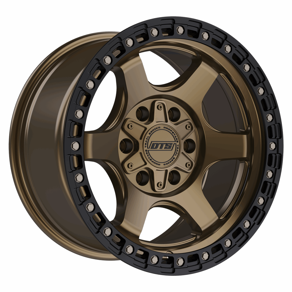 DROPSTAR TRAIL SERIES 604BZB WHEELS 5X5.0(127) & 5X5.5(139.7) - SATIN BRONZE