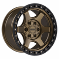 DROPSTAR TRAIL SERIES 604BZB WHEELS 5X5.0(127) & 5X5.5(139.7) - SATIN BRONZE