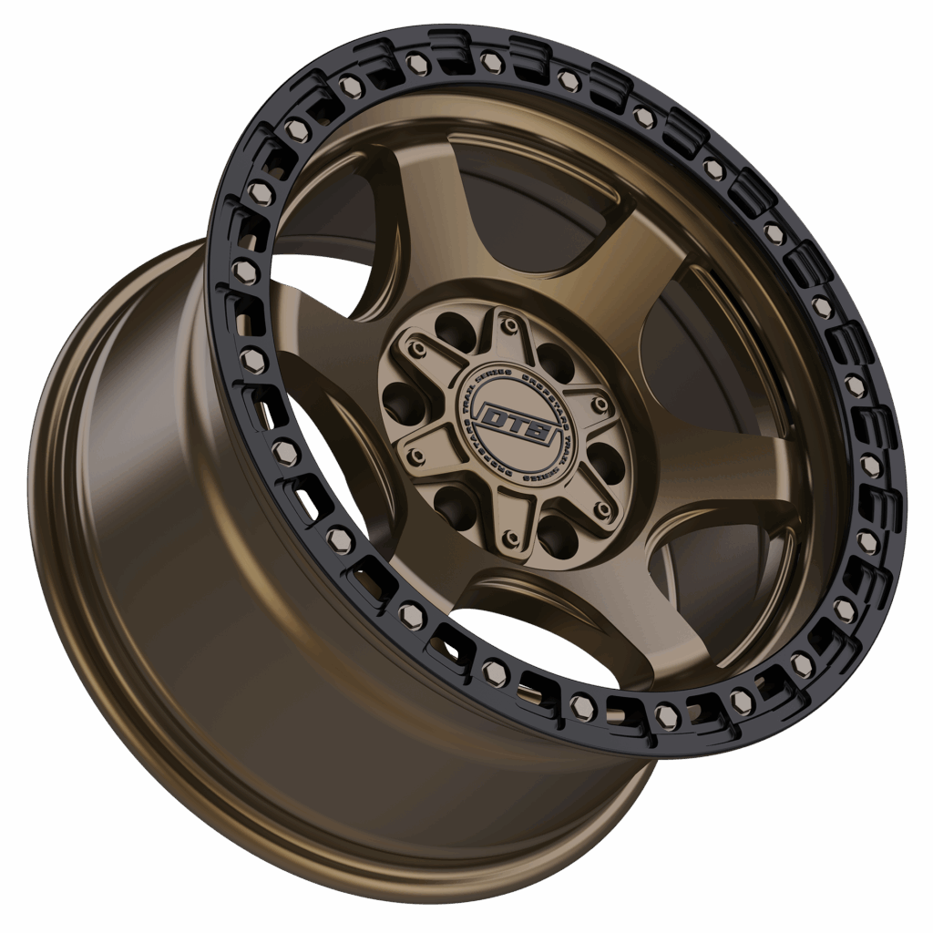 DROPSTAR TRAIL SERIES 604BZB WHEELS 5X5.0(127) & 5X5.5(139.7) - SATIN BRONZE