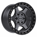 DROPSTAR TRAIL SERIES 604AB WHEELS 5X5.0(127) & 5X5.5(139.7) - ANTHRACITE & BLACK LIP