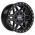 Dropstars Trail Series 602SB 18x9 Cast Aluminum Wheel with 5x5.00/5x5.50 Bolt Pattern and -12 Offset