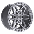 DROPSTAR TRAIL SERIES 602MS WHEELS 5X5(127) & 5X5.5(139.7) - MACHINED SILVER