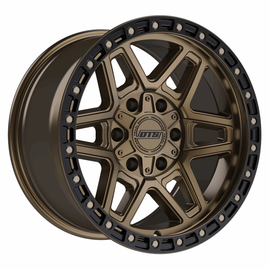 DROPSTAR TRAIL SERIES 602BZB WHEELS 5X5(127) & 5X5.5(139.7) - SATIN BRONZE