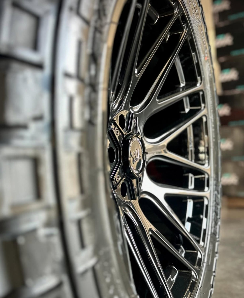 20X10 EVOK EV501 WHEELS 8X170 -19 Offset - GLOSS BLACK