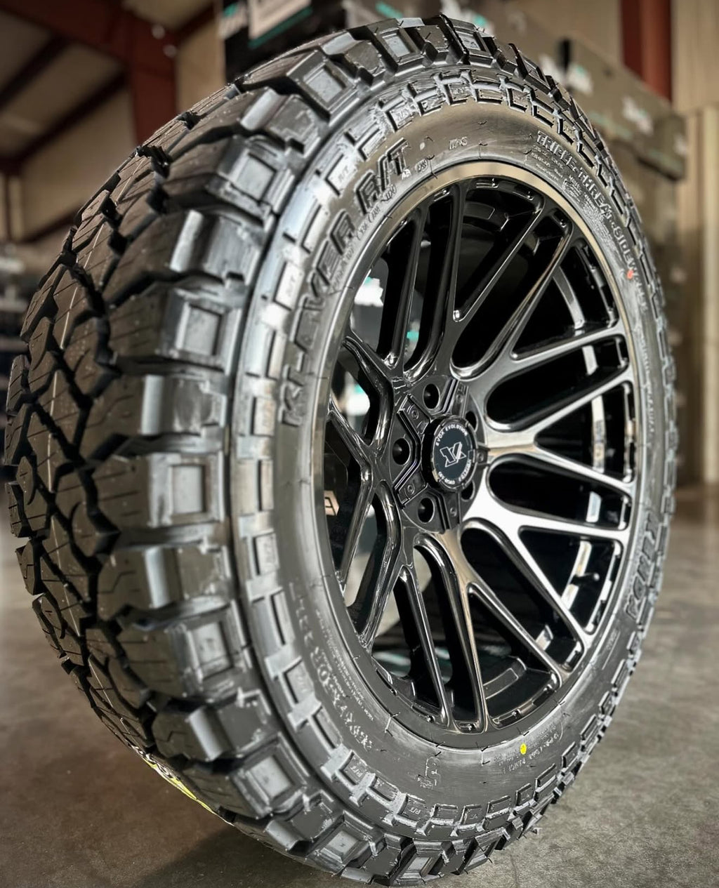 20X10 EVOK EV501 WHEELS 8X170 -19 Offset - GLOSS BLACK