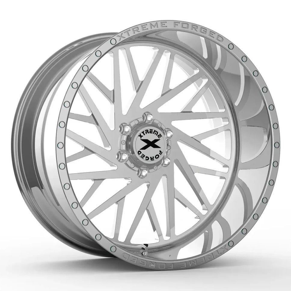 XTREME FORCE FORGED 008 WHEELS 6X5.5(139.7) - POLISHED - TRUE DIRECTIONAL
