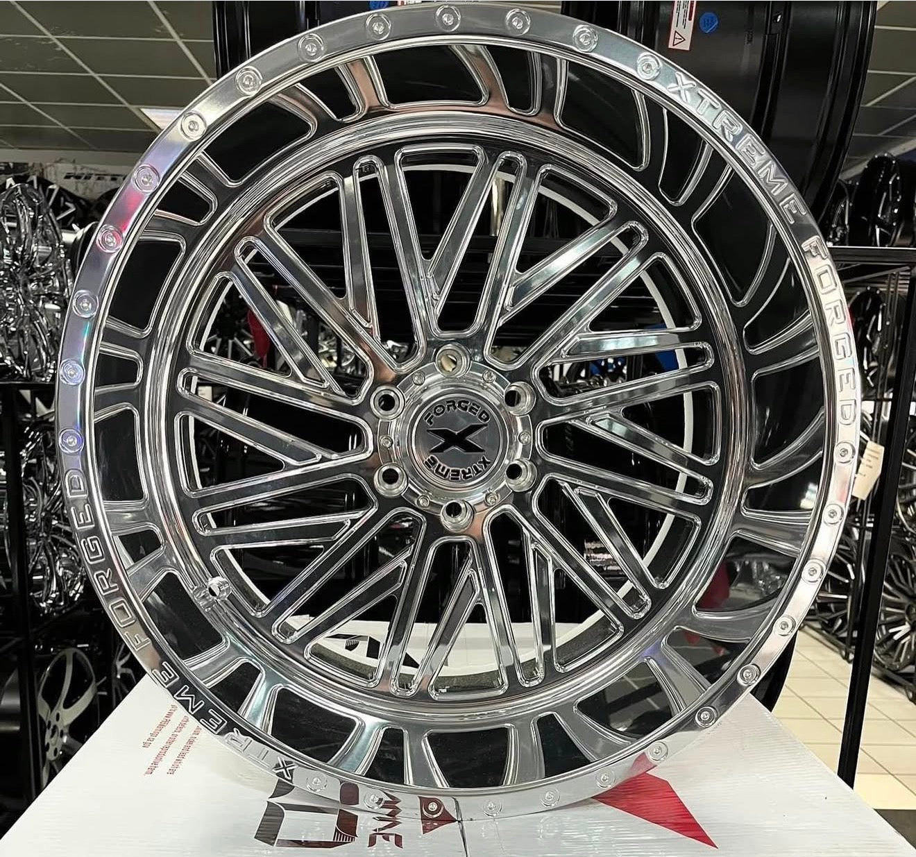 XTREME FORCE FORGED 007 WHEELS 6X5.5(139.7) - POLISHED - TRUE DIRECTIONAL