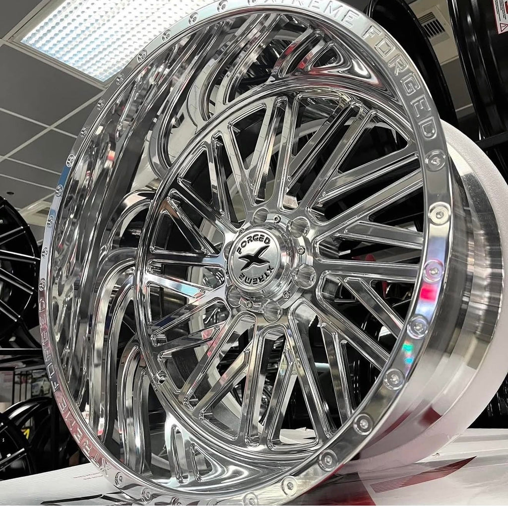 XTREME FORCE FORGED 007 WHEELS 6X5.5(139.7) - POLISHED - TRUE DIRECTIONAL