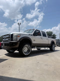 2009 - 2014 FORD F-350 WITH 22X12 AXE OFF-ROAD WHEELS, 33X12.50R22 AND 2.5" LEVELING KIT - GALLERY