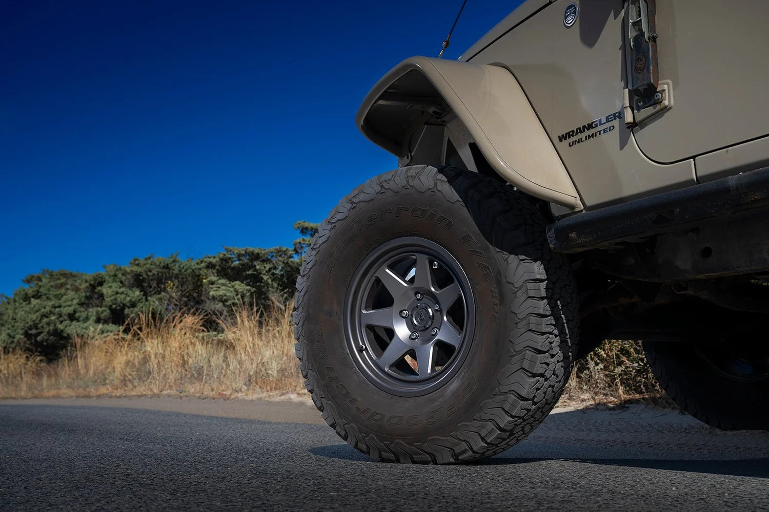 ARENA A104 RIDGE WHEELS 5X5.0(127) - SATIN GUN METAL