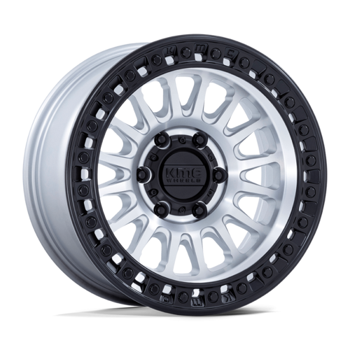 KMC IMS 18x9 Inch Matte Black Machined Wheel with 8x170 Bolt Pattern and 125.10 Center Bore