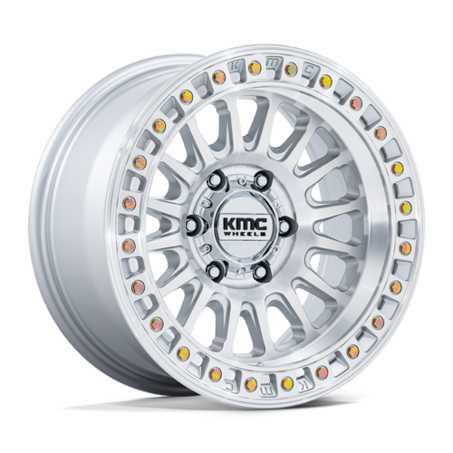 KMC IMS 20x9 Wheel with Gloss Silver Machined Face and 8x170 Bolt Pattern