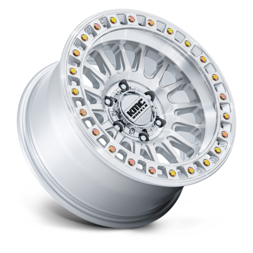 KMC IMS 20x9 Wheel with Gloss Silver Machined Face and 8x170 Bolt Pattern
