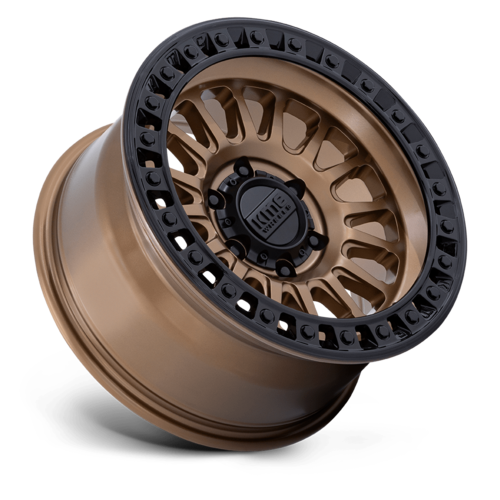 KMC IMS 20x9 Matte Bronze with Gloss Black Lip Wheel - 8x170 Bolt Pattern, +18 Offset